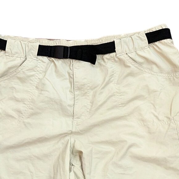 Women's Columbia‎ Belted Nylon 6" Shorts Size Large Outdoors Fishing Lightweight - Picture 2 of 6